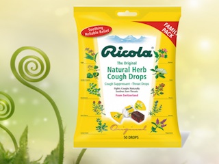 آب نبات گلودرد