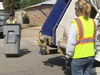 کارگر زباله