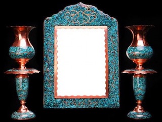 آینه و شمعدان