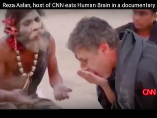 خوردن مفز انسان