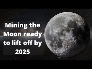 معدن کاری ماه