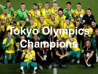 برزیل قهرمان توکیو