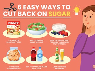 کاهش مصرف شکر