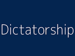 دیکتاتوری