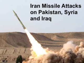 حملات موشکی ایران