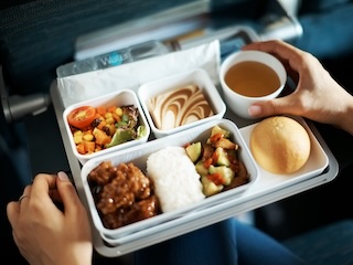 غذای هواپیما