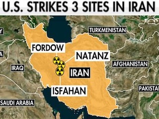 حمله آمریکا به مراکز هسته‌ای